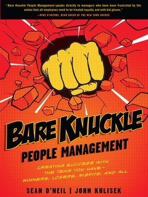 cover image of Bare Knuckle People Management